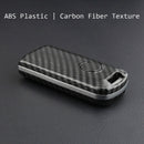 For Mitsubishi Carbon Fiber Smart Key Cover Fob Case Holder Accessories GSV DGZ