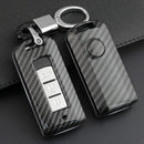 For Mitsubishi Carbon Fiber Smart Key Cover Fob Case Holder Accessories GSV DGZ