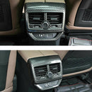 ABS Carbon Fiber Style Rear Air  Vent Cover Trim For 17+ Peugeo STD
