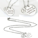 Personal Engraved DIY Stainless Steel Custom Name Letters Pendanted Ne HEA