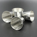 4x 70ml Stainless Steel Wine Water Bottle Beer Mugs Portable Cups Outdoor Travel