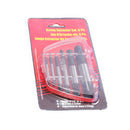 6x Screw Remover Extractor Drill Bits Set Damaged Broken Bolts Stripped Th YDT