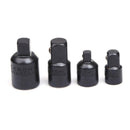 4PCS 1/4" to 3/8" 1/2" Drive Socket Adapter Converter Reducer Air Impact Set
