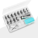 36X Cake Decorating Tips Supplies Kit Frosting Tools Set For Cupcakes IZB