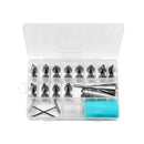36PCS Cake Decorating Tips Supplies Kit Frosting Tools Set For Cupcakes Cookies