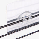 Shampoo Holder Bathroom Shelf Storage Rack Shower Gel Wall Mounted Org ZYS
