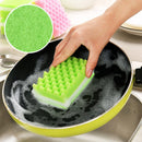 12pcs Cleaning Sponges Universal Sponge Brush Set Kitchen Cleaning Tool  ZER