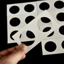 100pcs 40mm Assorted Mylar Cardboard Coin Holders Lighthouse Cover Case PNO