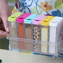 Seasoning Bottle Box Jar Condiment Storage Container Rack Herb Spice NDS