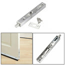 Door Bolt Hidden Double Door Square Latch Home Stainless Steel Security Lock