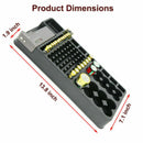 98 Grids Battery Storage Organizer Holder with Tester-Battery Rack Case Box