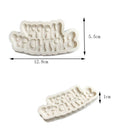 4X Happy Birthday Letter Fondant Cake Silicone Mold Chocolate Candy Pastry NAL