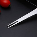 10Pcs Stainless Steel Forks For Salad Dessert Fruit Snacks Cake Dinner Tab CVH