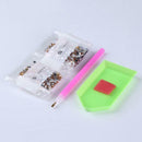 4pcs 5D DIY Full Drill Special Shaped Diamond Painting Key Ring Keychain GTZ