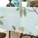 Flower Dust-proof Fabric Table Cloth Cover Home Dining Kitchen Tablecloth QIA
