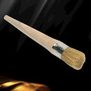 30mm Round Head Professional Chalk Paint Wax Brushes Painting Pure Brist ONB