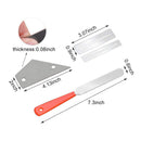 5pcs Guitar Instrument Repair Tool Kit Grinding Sponge Fret File Fret Rocker Set