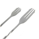 4XCocktail Drink Mixer Stainless Steel Stirring Mixing Spoon Ladle Mud TAD