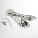 Kitchen Cabinet Cupboard Door Soft Close Lift Up Stay Hinge Concealed Silv AGJ