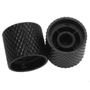 4pcs Black Cool Metal Material Dome Volume Tone Control Knob for Electric Guitar