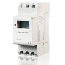 New DIN Rail Digital LCD Power Programmable Timer AC 220V 16A Time Rela PEP