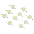 10pcs 1W 350mA 3.0V High Power Saving 6000K-6200K Cool White LED Beads Lam WRF