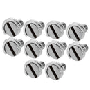 10x Steel 1/4'' D-Ring Screws for Camera Tripod Monopod Quick Release Plate CMC