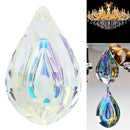 Colorful Chandelier Glass Rhinestone Prisms Parts Hanging Drops Pendant MHV