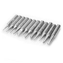 12pcs/lot 900M-T Solder Iron Tips Fit to Hakko Atten Quick Saike Kada Aoyue h