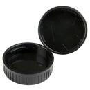10x Black Rear Lens Cover Camera Body Cap Compatible For Minolta MD Lens