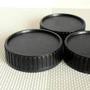 10x Black Rear Lens Cover Camera Body Cap Compatible For Minolta MD Lens