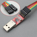 Durable USB 2.0 to TTL UART Module 5pin Serial Converter 5pin cables CP2102 STC