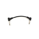 Hot Right 6" Rght Angle 1/4 Mono Guitar Effect Pedal Board Cable Patch Cord New