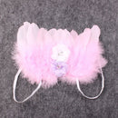 Angel Feather Wings For Newborn Infant Baby Photo Props Party Costume Dress fgd