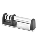 Pro Sharpener 3 Stages Stainless Steel Sharpener Kitchen Stone Tool New OBJ