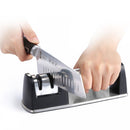 Pro Sharpener 3 Stages Stainless Steel Sharpener Kitchen Stone Tool New OBJ