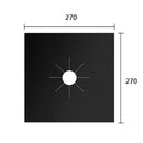 10 Packs Set Foil Reusable Gas Range Stove Top Burner Covers Protectors  VZI