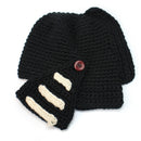 New Fashion Unisex Winter Knit Crochet Beard Beanie Mustache Warm Ski Hat Caps b