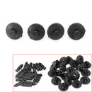 20pcs For Volvo Car Trusk Bumper Fender Black Plastic Riverts Fastener Cli UKH