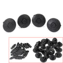 20pcs For Volvo Car Trusk Bumper Fender Black Plastic Riverts Fastener Cli UKH