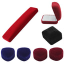 Rot Samt Schmucketui Schmuckschachtel Box Geschenkbox Display f. Halskette Uhren
