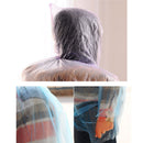 10 X FESTIVAL WATERPROOF PONCHO DISPOSABLE EMERGENCY HOODED RAINCOAT CAMPI RZH