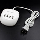 4-Port 3.4A DC 5V USB HUB Phone Desktop Charger Fast Charging Station Adapter
