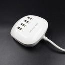 4-Port 3.4A DC 5V USB HUB Phone Desktop Charger Fast Charging Station Adapter