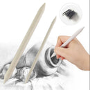 6pcs Tortillon Sketch Art White Drawing Pen Rice Paper Charcoal Drawing  MOC