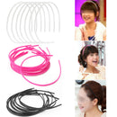 10 Pcs Fashion White Plain Lady Women Plastic Teeth Hairband Headband Ho PLQ