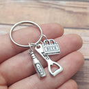 Beer Keychain  Charm Beer Pendant Beer Key chain Lover Gifts yyy  Useful ZXT