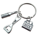 Beer Keychain  Charm Beer Pendant Beer Key chain Lover Gifts yyy IFA