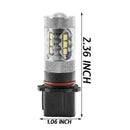 Xenon White 80W P13W LED Bulbs For Audi A4 Q5 Daytime Running Lights We ULF