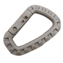 5 Pcs Buckle Key Chain D-Ring Snap Plastic Clip Hook Outdoor Carabiner Camping d